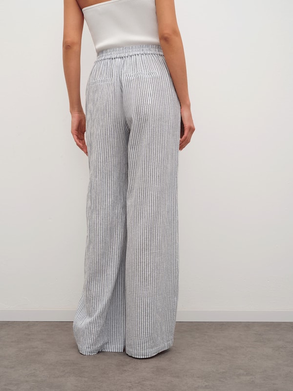 RÆRE by Lorena Rae RÆRE by Lorena Rae Wide Leg Hose 'Asta' in Opal Weiß 50% Rabatt für begrenzte Zeit