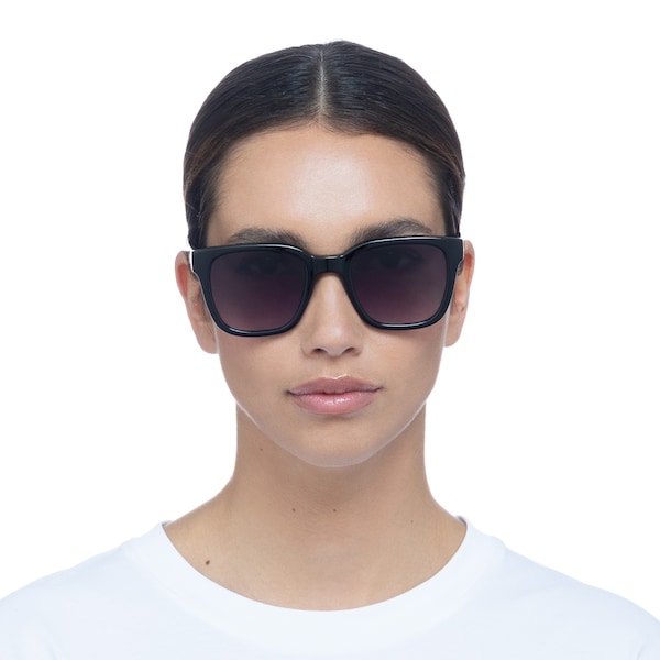 LE SPECS LE SPECS Sonnenbrille 'Elixir' in Schwarz Weihnachtsangebot