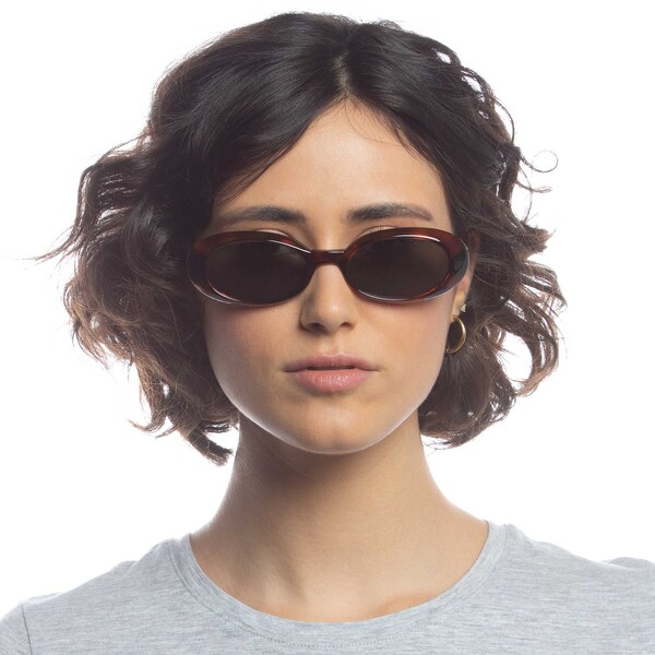 LE SPECS LE SPECS Sonnenbrille 'Work It' in Kastanienbraun Schoko Vatertagsangebot