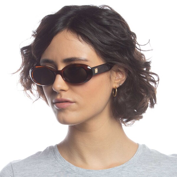 LE SPECS LE SPECS Sonnenbrille 'Work It' in Kastanienbraun Schoko Vatertagsangebot