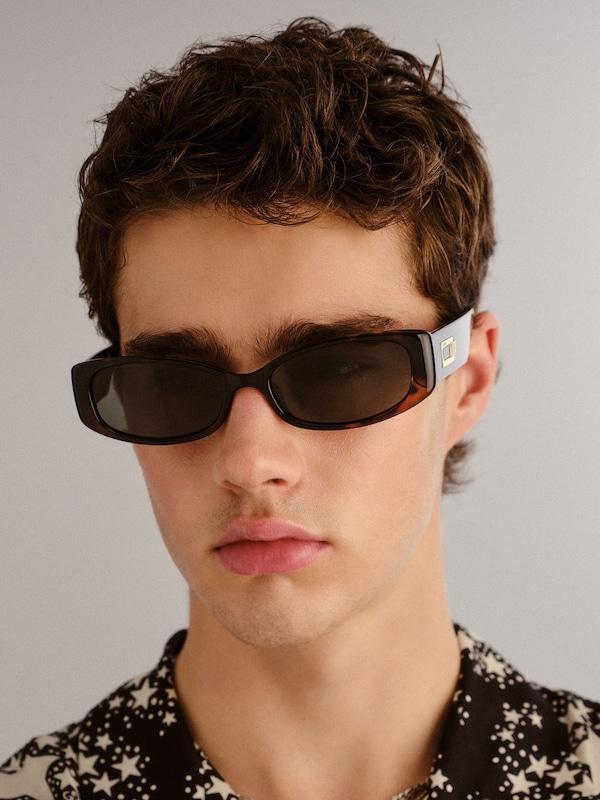 LE SPECS LE SPECS Sonnenbrille 'STARLIGHT' in Braun Zeitlich begrenztes Angebot