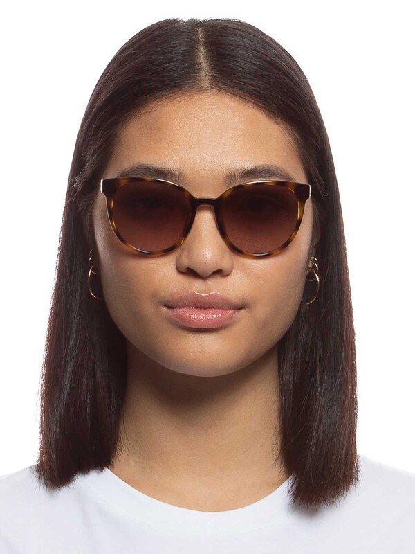 LE SPECS LE SPECS Sonnenbrille 'Contention' in Braun Cognac Blitzangebot