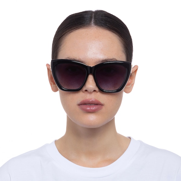 LE SPECS LE SPECS Sonnenbrille 'VAMOS' in Schwarz VIP-Rabatte