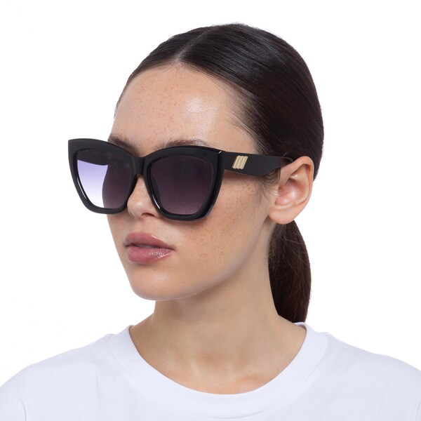 LE SPECS LE SPECS Sonnenbrille 'VAMOS' in Schwarz VIP-Rabatte
