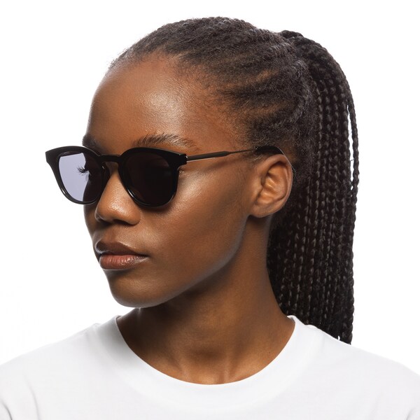 LE SPECS LE SPECS Sonnenbrille 'Trasher' in Schwarz Tiefpreis