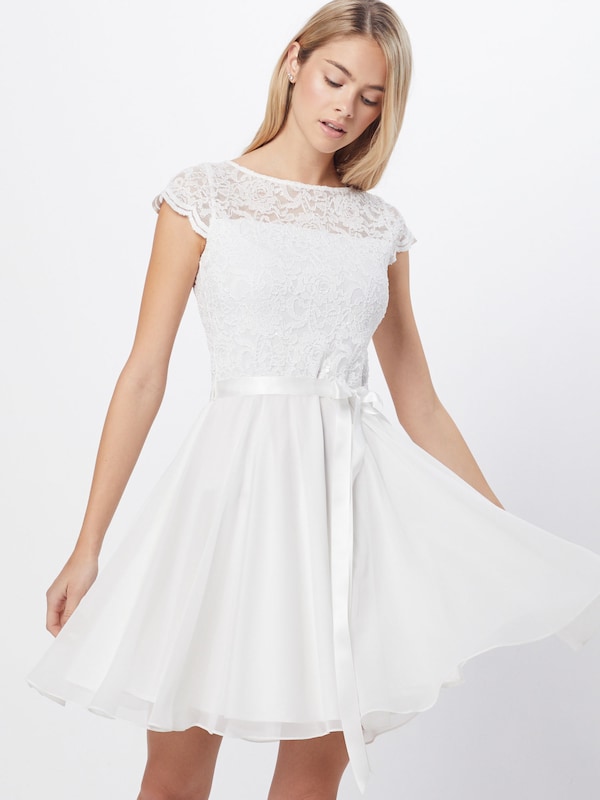 SWING SWING Kleid in Weiß Letzter Tag