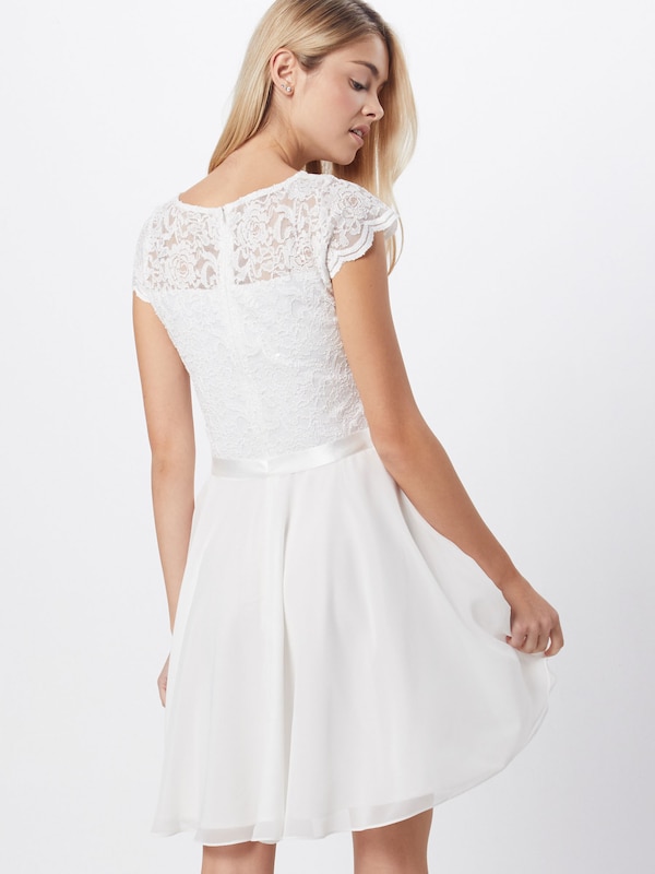 SWING SWING Kleid in Weiß Letzter Tag