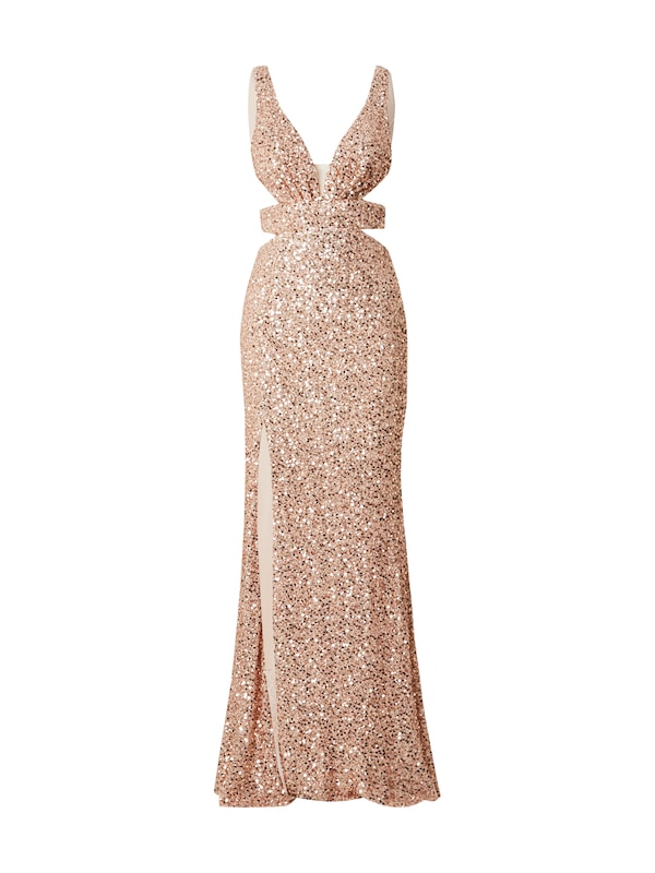 Unique Unique Kleid in Gold Zeitbegrenzte Promotion