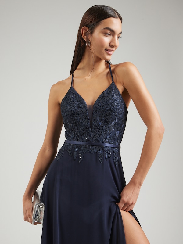 Vera Mont Vera Mont Kleid in Nachtblau Bis zu 55% Rabatt