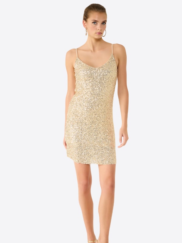 No Matter What No Matter What Kleid in Gold Super Rabatt