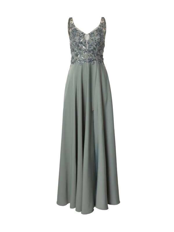 Unique Unique Kleid in Pastellgrün Im Verkauf