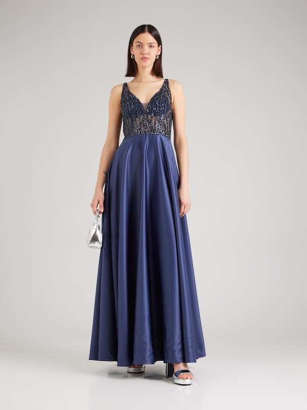 mascara mascara Abendkleid in Navy 50% Rabatt für begrenzte Zeit