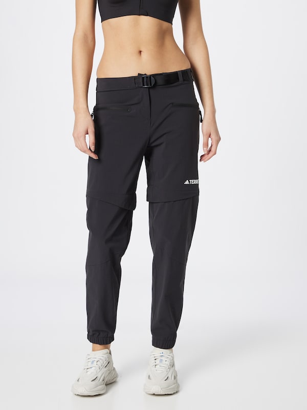 ADIDAS TERREX ADIDAS TERREX Tapered Sporthose 'Utilitas Zip-Off' in Schwarz Blitzverkäufe