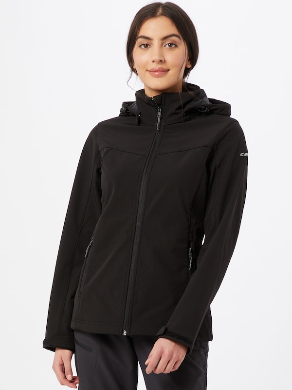 ICEPEAK ICEPEAK Outdoorjacke 'Brenham' in Schwarz Kostenloser Versand