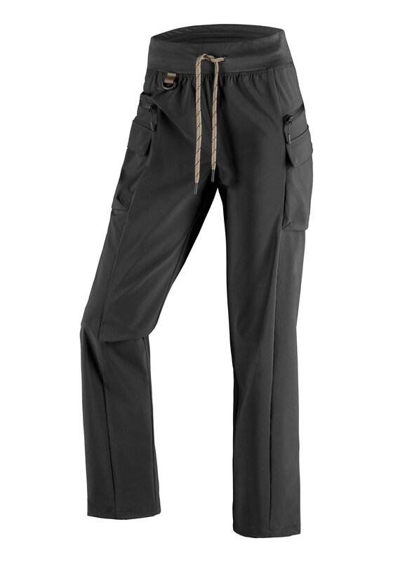 LASCANA ACTIVE LASCANA ACTIVE Regular Outdoorhose in Schwarz Großer Ausverkauf