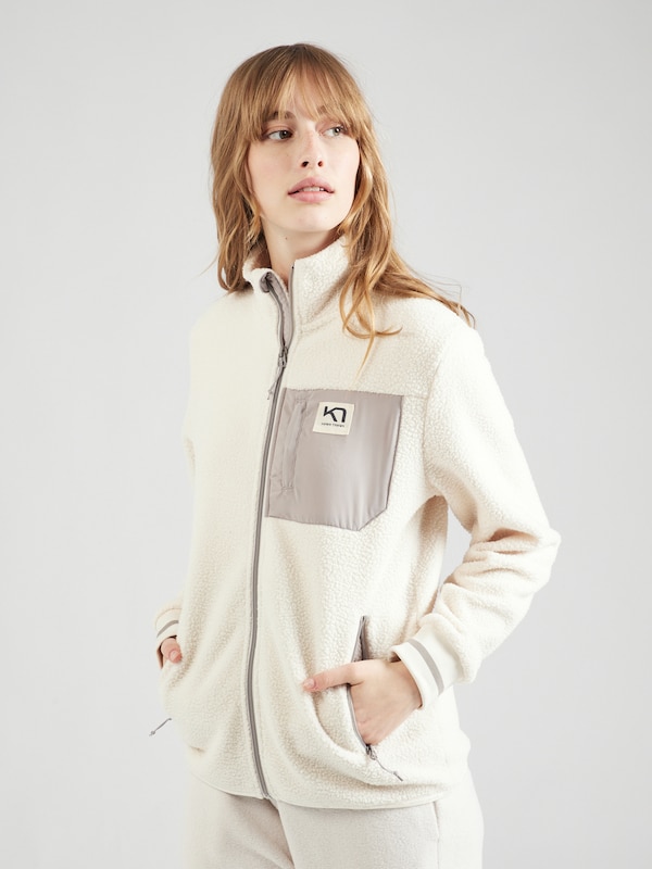 Kari Traa Kari Traa Funktionsfleecejacke 'Rothe' in Creme Kitt Weihnachtsangebot
