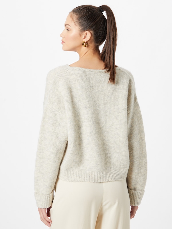 AMERICAN VINTAGE AMERICAN VINTAGE Pullover 'EAST' in Greige Vatertagsangebot