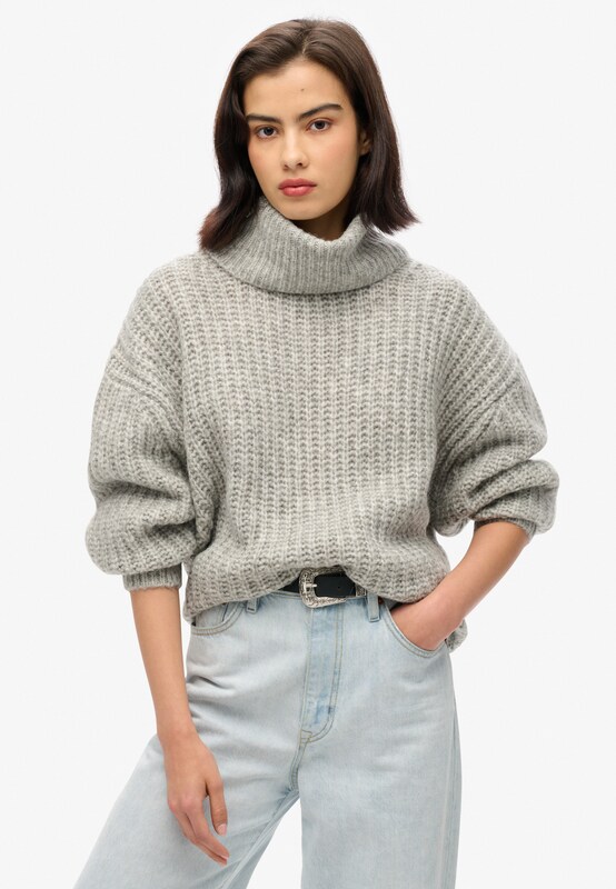 Superdry Superdry Pullover in Hellgrau Jubiläumsangebot