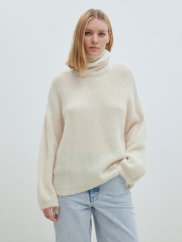 EDITED EDITED Pullover 'Swantje' in Creme Heißer Verkauf