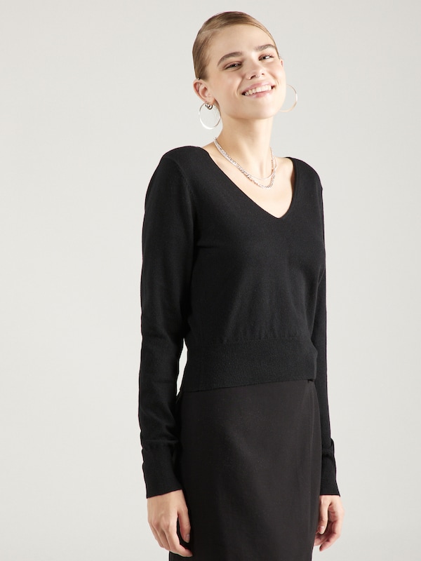 ABOUT YOU ABOUT YOU Pullover 'Lara' in Schwarz Top Angebot