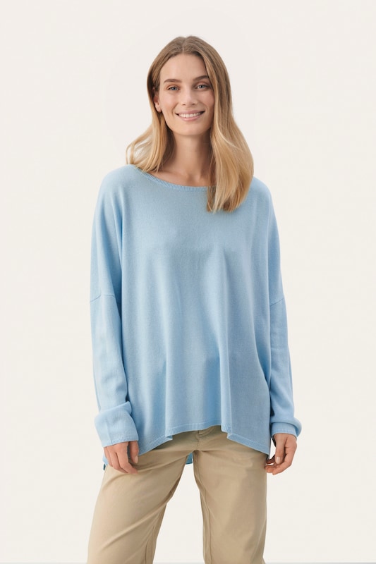 Part Two Part Two Pullover 'Tila' in Himmelblau Online Outlet