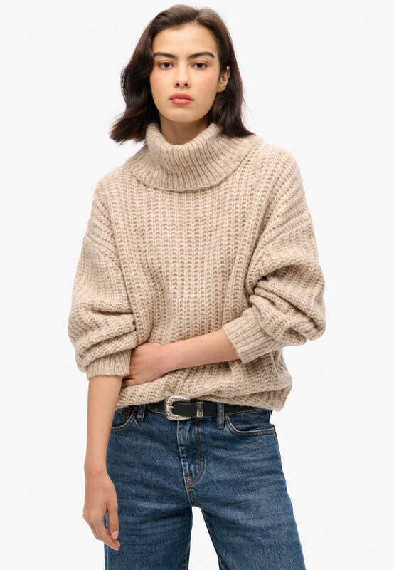 Superdry Superdry Pullover in Beige Neuheiten