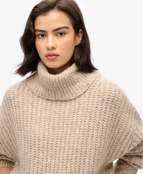 Superdry Superdry Pullover in Beige Neuheiten
