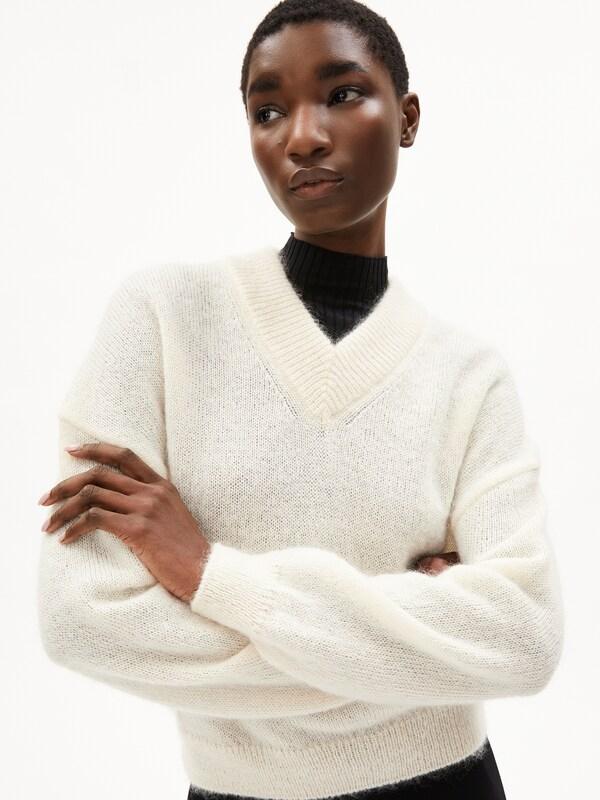 ARMEDANGELS ARMEDANGELS Strickpullover ' MOHAIR ' in Beige Bestseller
