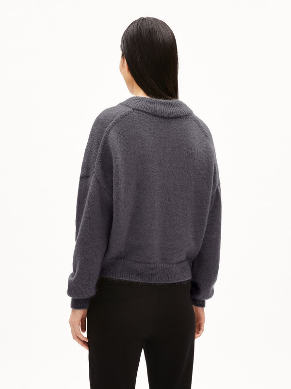 ARMEDANGELS ARMEDANGELS Strickpullover ' MOHAIR ' in Schwarz Kauf eins, bekomm eins gratis