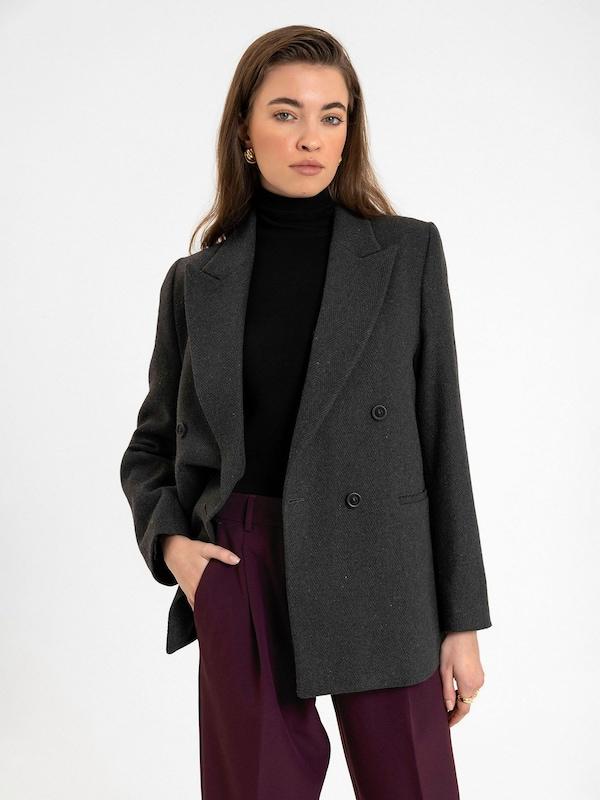 Antioch Antioch Blazer 'Joao' in Graumeliert Outlet