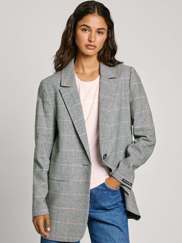 Pepe Jeans Pepe Jeans Blazer 'Flavia' in Anthrazit Angebote