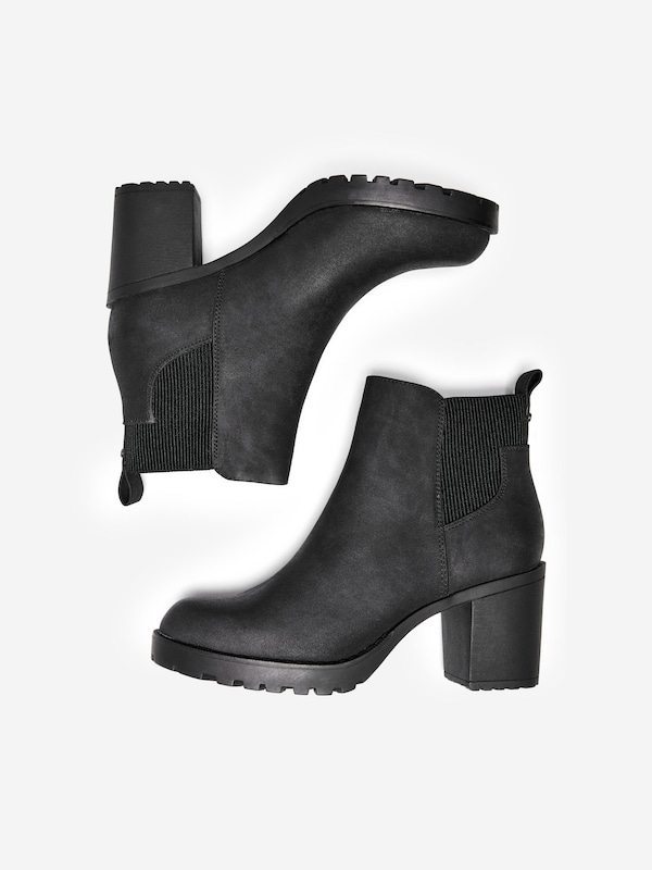 ONLY ONLY Chelsea Boots 'ONLBarbara' in Schwarz Cyber Monday