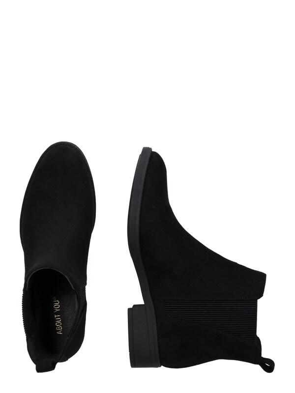 ABOUT YOU ABOUT YOU Chelsea Boots 'Fine' in Schwarz Große Rabatte