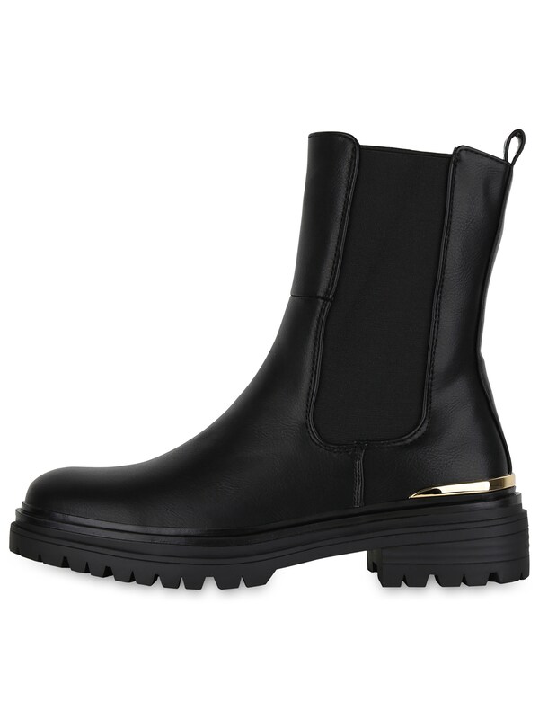 Van Hill Van Hill Stiefelette 'Amelia' in Schwarz Kauf eins, bekomm eins gratis