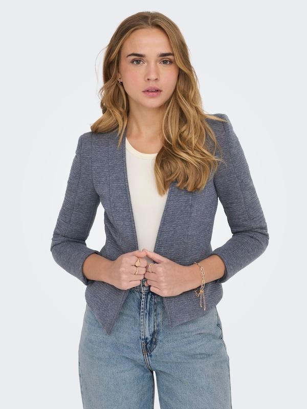 ONLY ONLY Blazer 'LINKA' in Blaumeliert Bis zu 60% Rabatt