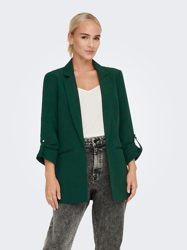 ONLY ONLY Blazer 'ONLKayle-Orleen' in Dunkelgrün Bis zu 55% Rabatt