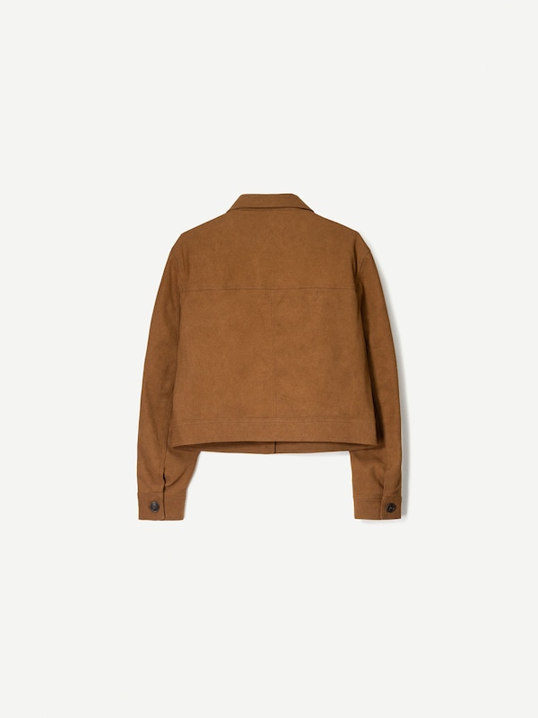 Bershka Bershka Jacke in Umbra Hotsell