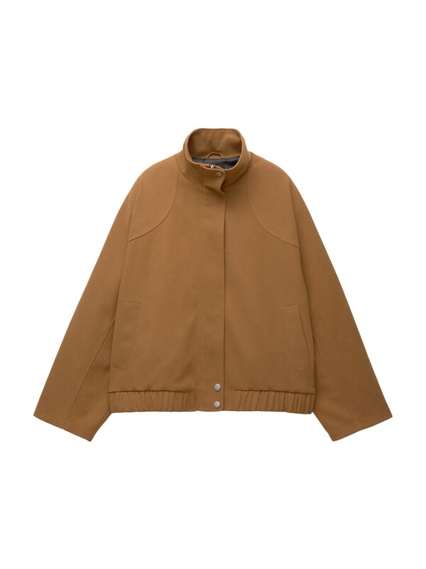 Pullu0026Bear Pull&Bear Jacke in Karamell im Angebot