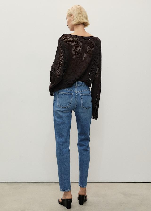 Mango Comfort-Jeans mit hohem Bund Newmom Discount Store für neue Produkte