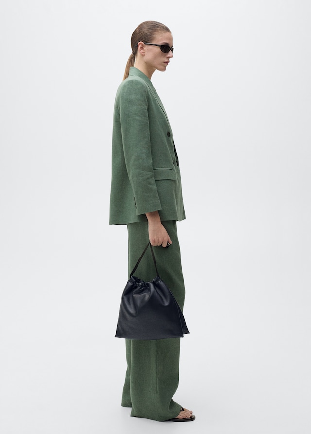 Mango Gerade Leinenhose Black Friday Preise