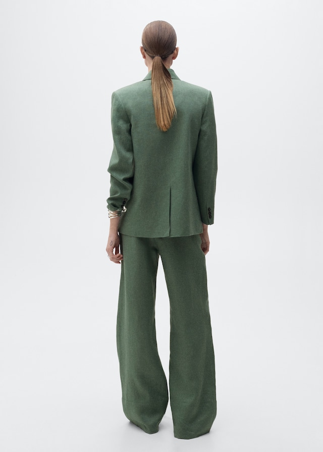 Mango Gerade Leinenhose Black Friday Preise