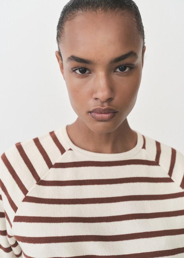 Mango Rundhals-Sweatshirt Verkauf