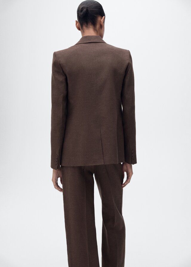 Mango Anzugjacke aus 100 % Leinen Fabrikpreis