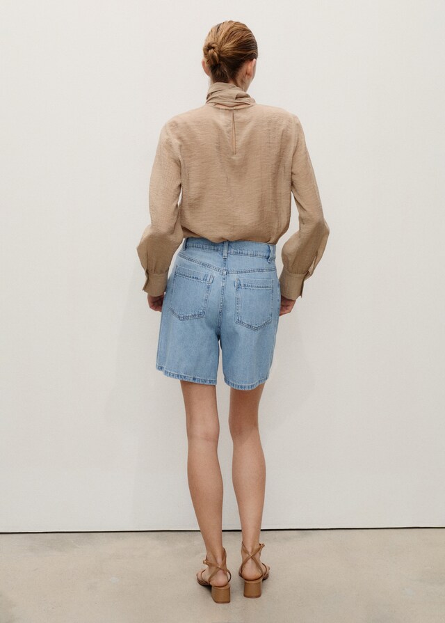 Mango Gerade Shorts mit Abnäher-Details JETZT KAUFEN