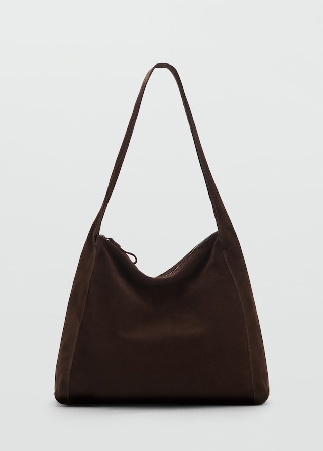 Mango Shopper-Bag aus Rauleder Rabatte dieses Monats
