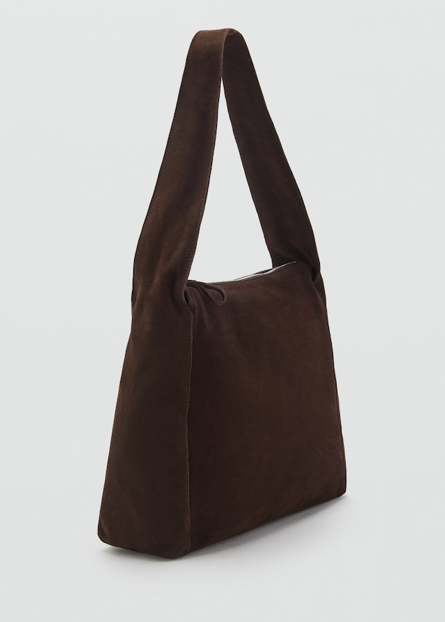 Mango Shopper-Bag aus Rauleder Rabatte dieses Monats