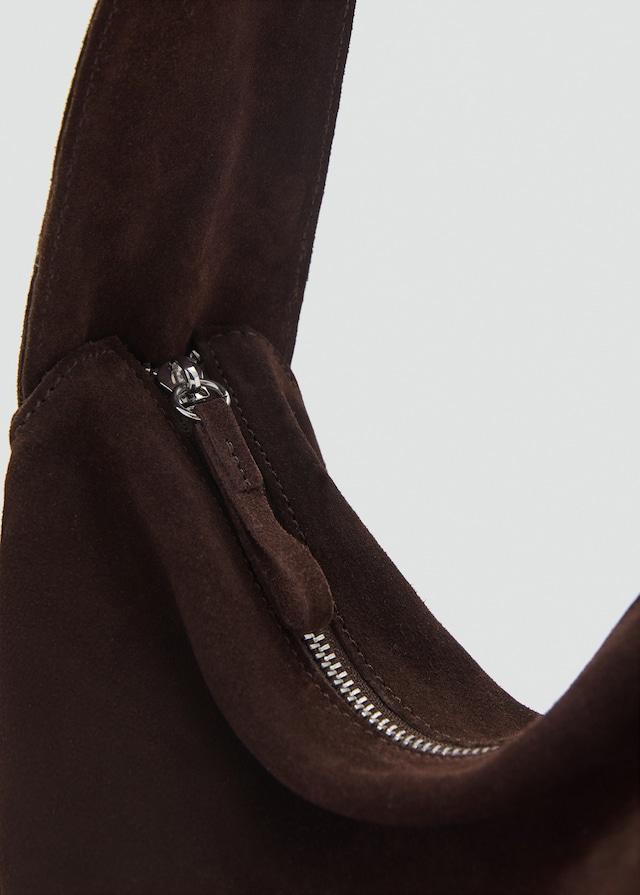 Mango Shopper-Bag aus Rauleder Rabatte dieses Monats