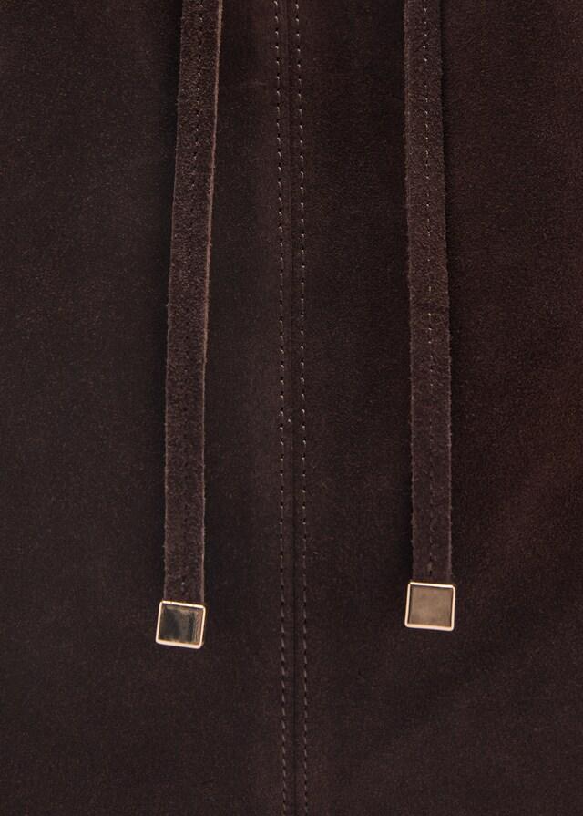 Mango Shopper-Bag aus Rauleder 2025