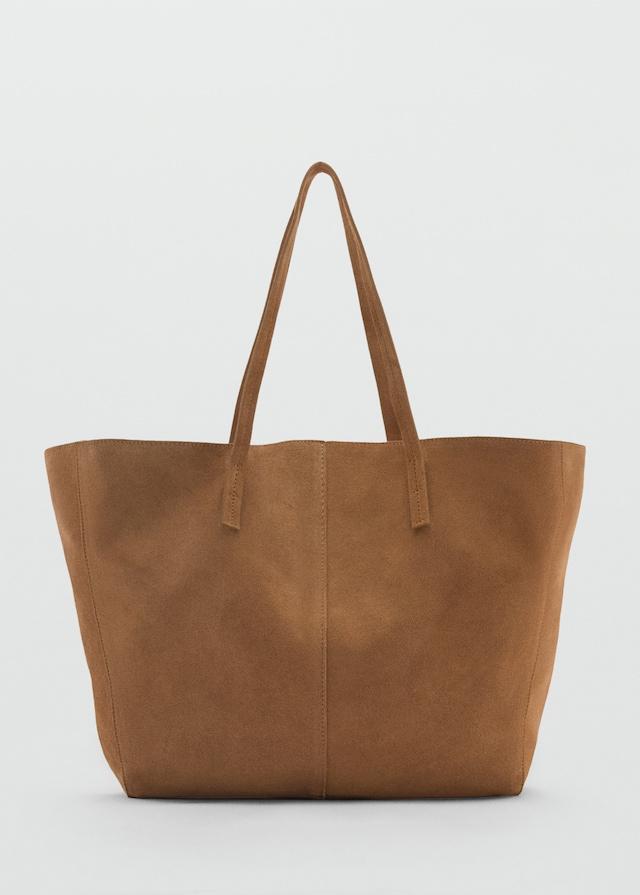 Mango Shopper-Bag aus Rauleder Online