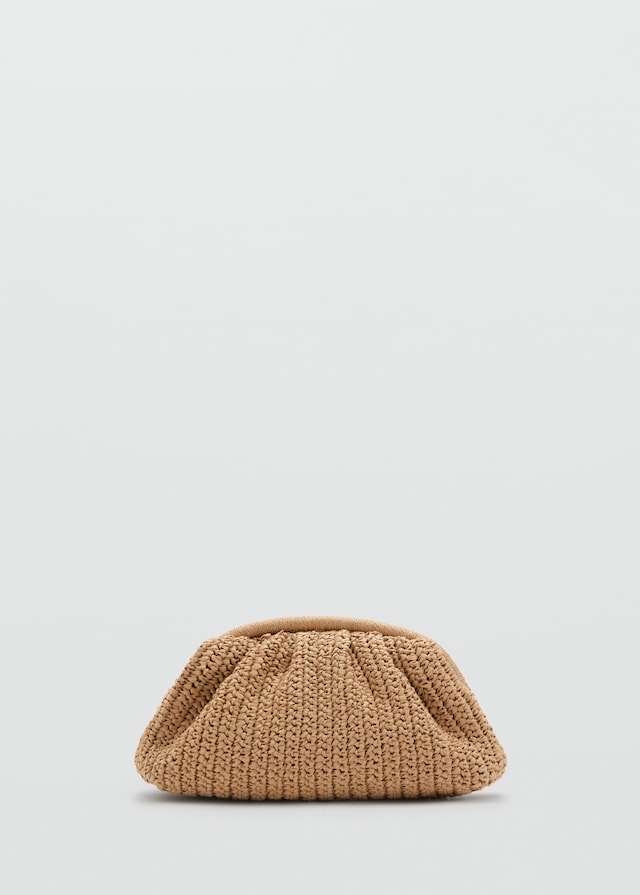 Mango Handtasche aus Naturfaser Angebote
